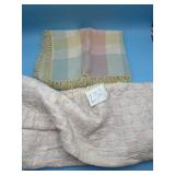 Vintage Baby Quilt and Blanket