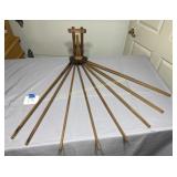 Antique Wood Drying Rack
