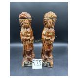 Ezra Brooks Set of Decanters-- Cigar Store I