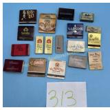 Vintage 19 books of matches
