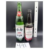 Vintage 1979 Indianapolis 7Up bottle, Monticello