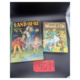 2 Wizard of Oz Books, By L Frank Baum