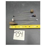 Antique Hat Pins (7 Total)