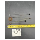 Antique Hat Pins (6 Total)