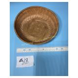 Vintage woven bowl