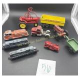 Lot of Vintage Metal/plastic children's toys
