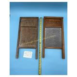 2 Small Washboards, 1 Midget, 1 National