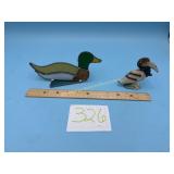 Cast Iron Pelican, Mallard Sun Catcher