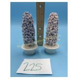 2- Porcelain Flower towers