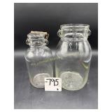 1 Gallon Liquid and 1/2 Gallon Liquid Jars with