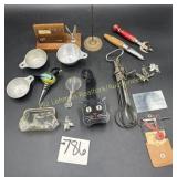 Miscellaneous--Trophy, Antique Egg Beater,