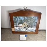 Vintage Framed Paint by Number