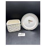 The Polar Express Hallmark Plate and Ceramic