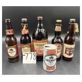 6 Drewry's--1995 Christmas Brew Beer (uncapped),