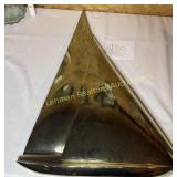 Brass Tone Plastic wall hanging sail boat
