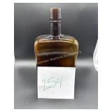Vintage Amber glass bottle