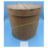 Antique Wooden Cheese Box