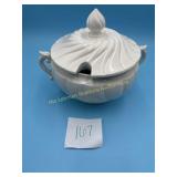 Vintage White Soup Tureen