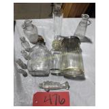 Misc. Glass Bottles, 11 Pieces