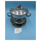 Hammered Aluminum Chaffing Dish Warmer