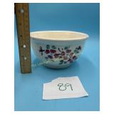 Hand Painted 1940's mixing bowl