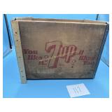 Vintage 7UP Soda Crate