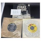 3-Vintage 45 RPM singles
