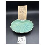 Turquoise USA Shell Dish with a Petersburg