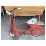 Vintage Vespar pedal scooter