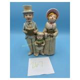 Vintage Christmas Caroler Family