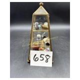 Vintage Brass and Glass Sewing notions
