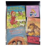 Lot (4) of Children's Books, Storybook sticker