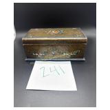 Vintage Wooden Trinket Box