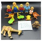 Vintage McDonalds Berenstein bear toys and Misc.