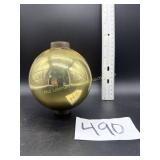 Vintage gold lightening rod ball