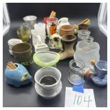 Lot of Vintage toothpick holders
