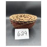 Handmade Native American basket
