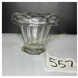 Baccarat crystal condiment jar