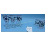 Lot of Libbey Cordial Glasses, matching - Set of 7