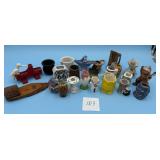 Lot of various toothpick holders