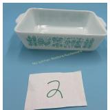 Vintage Amish Butter Print Pyrex Casserole B