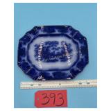 Blue Willow Antique Platter