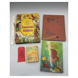 4 Vintage Children's Books, Walt Disney American