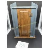 Vintage Wood Baby Armoire