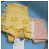 2 Vintage Tablecloths