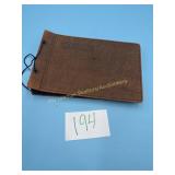 Vintage Photo Album with Leather Cover