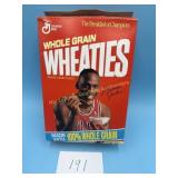 1991 Micheal Jordan signed Wheaties Box