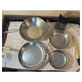 Cuisinart Stir Fry Pan, 12' skillet, 10' s