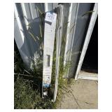 1' mini blinds 43' W x 64' L, adjustable curtain