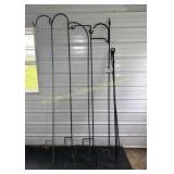 5 Shepherd's Hooks, Cooking Tripod